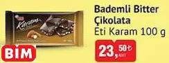 Eti Karam Bademli Bitter Çikolata