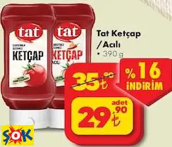 Tat Ketçap /Acılı 390 g