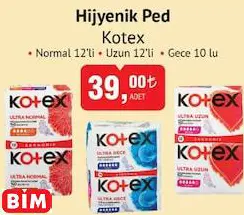 Kotex Hijyenik Ped