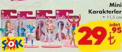 barbie mini karakterler