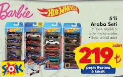 Hot Wheels 5’li Araba Seti Oyuncak