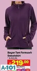 Fermuarlı Sweatshirt