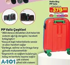 kabin boy pp valiz/bavul kabin boy pp valiz/bavul