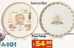 keramika pizza tabağı