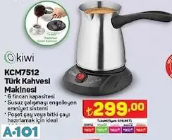 Kiwi Türk Kahvesi Makinesi