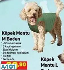 köpek montu m beden köpek montu m beden