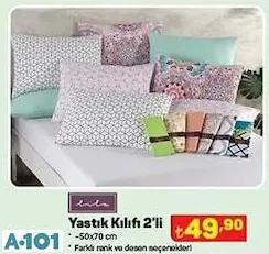 Lila Yastık Kılıfı