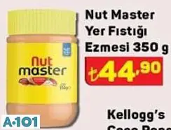 Nut Master Yer Fıstığı Ezmesi