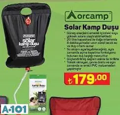 orcamp solar kamp duşu orcamp solar kamp duşu