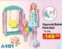 Oyuncak Bebek Park Seti