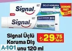 signal üçlü koruma diş macunu signal üçlü koruma diş macunu
