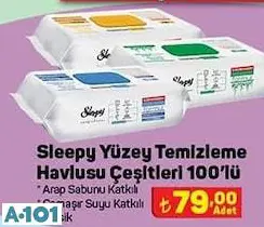 Sleepy Yüzey Temizleme Havlusu