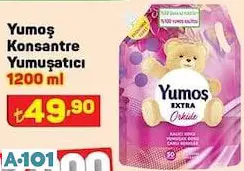 Yumoş Konsantre Yumuşatıcı Yumoş Konsantre Yumuşatıcı