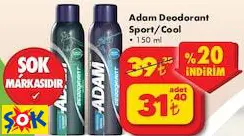 Adam Deodorant Sport/Cool