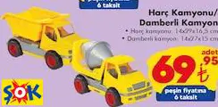 gokidy Harç Kamyonu/ Damberli Kamyon oyuncak