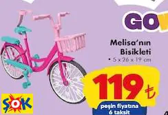 gokidy Melisa’nın Bisikleti oyuncak