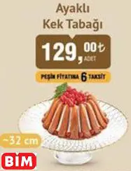 Colorina Ayaklı Kek Tabağı Colorina Ayaklı Kek Tabağı
