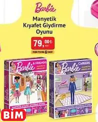 Barbie Manyetik Kıyafet Giydirme Oyunu