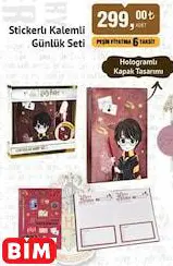 Harry Potter Stickerlı Kalemli Günlük Seti Harry Potter Stickerlı Kalemli Günlük Seti