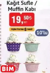 Kağıt Sufle / Muffin Kabı Kağıt Sufle / Muffin Kabı