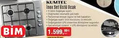 Kumtel İnox Set Üstü Ocak Kumtel İnox Set Üstü Ocak