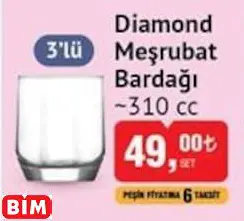 Lav Diamond Meşrubat Bardağı ~310 Cc