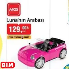 Luna’Nın Arabası Oyuncak