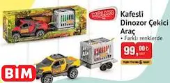 Kafesli Dinozor Çekici Araç Oyuncak Kafesli Dinozor Çekici Araç Oyuncak
