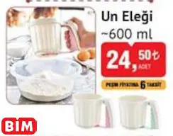 Okyanus Home Un Eleği ~600 ml Okyanus Home Un Eleği ~600 ml