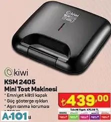 Kiwi Mini Tost Makinesi