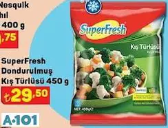 superfresh dondurulmuş kış türlüsü superfresh dondurulmuş kış türlüsü