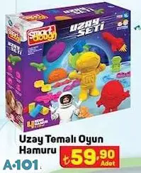 Uzay Temalı Oyun Hamuru