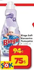 Bingo Soft Konsantre Yumuşatıcı 1440 ml