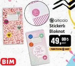 Stickerlı Bloknot Stickerlı Bloknot