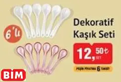 Dekoratif Kaşık Seti