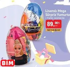 Lisanslı Mega Sürpriz Yumurta