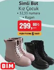 Simli Bot Kız Çocuk Simli Bot Kız Çocuk