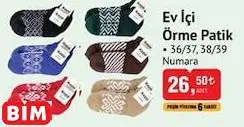 Ev İçi Örme Patik Ev İçi Örme Patik