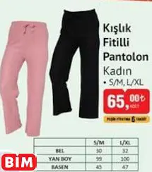 Kışlık Fitilli Pantolon Kadın Kışlık Fitilli Pantolon Kadın