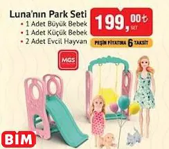Mgs Luna'nın Park Seti Oyuncak Mgs Luna'nın Park Seti Oyuncak