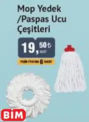 Mop Yedek /Paspas Ucu Çeşitleri