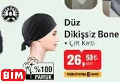 Düz Dikişsiz Bone