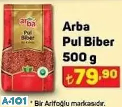 arba pul biber 500g arba pul biber 500g