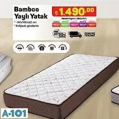 Bamboo Yaylı Yatak