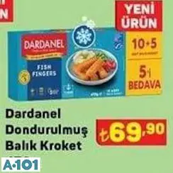 Dardanel Dondurulmuş Balık Kroket