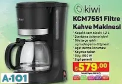 kiwi filtre kahve makinesi