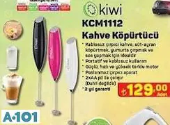 Kiwi Kahve Köpürtücü