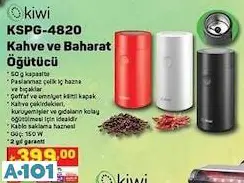 Kiwi Kahve & Baharat Öğütücü