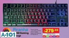 piranha gaming/oyuncu klavye piranha gaming/oyuncu klavye