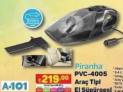 piranha araç tipi el süpürgesi piranha araç tipi el süpürgesi